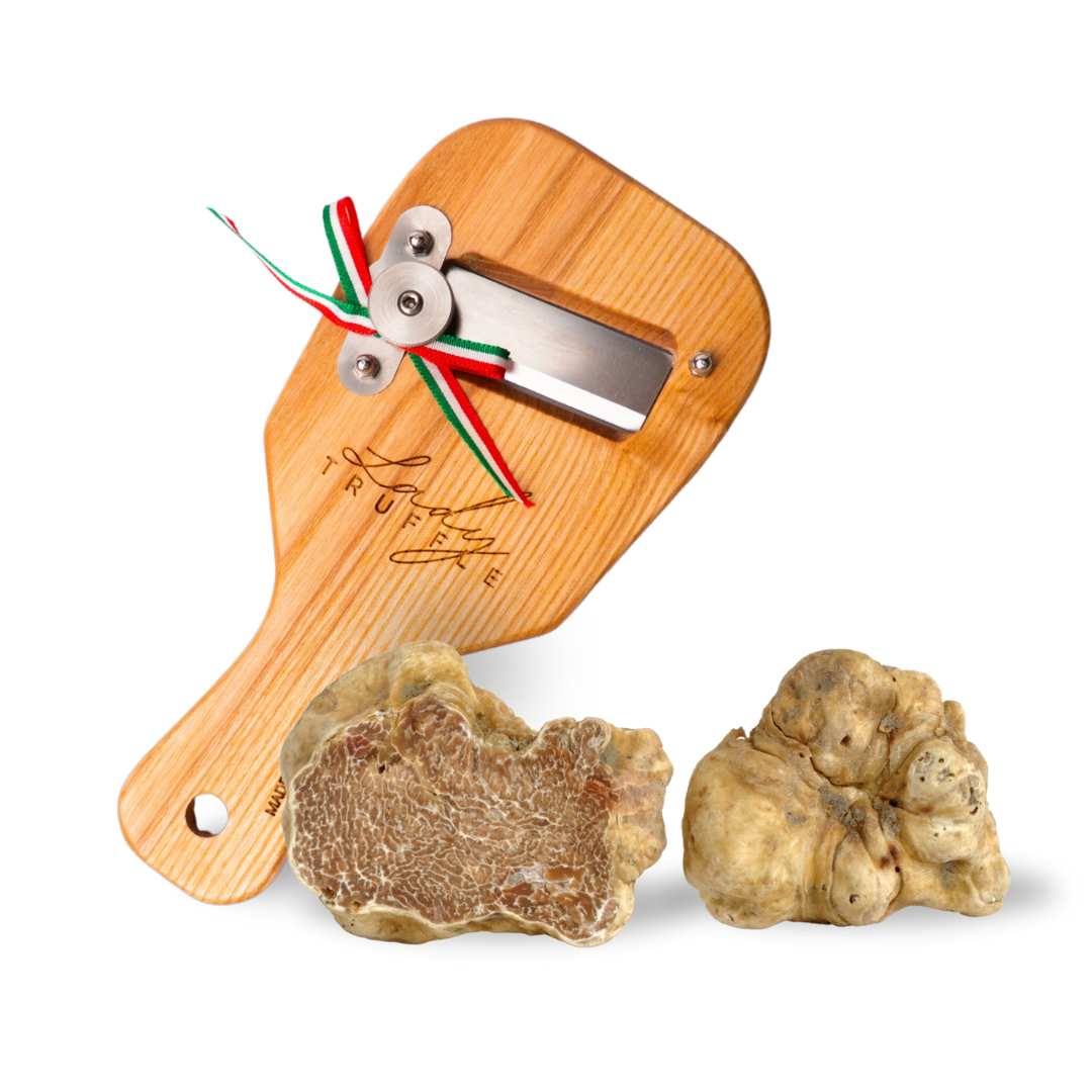 Kit Affetta - Affetta tartufi + Tartufo bianco