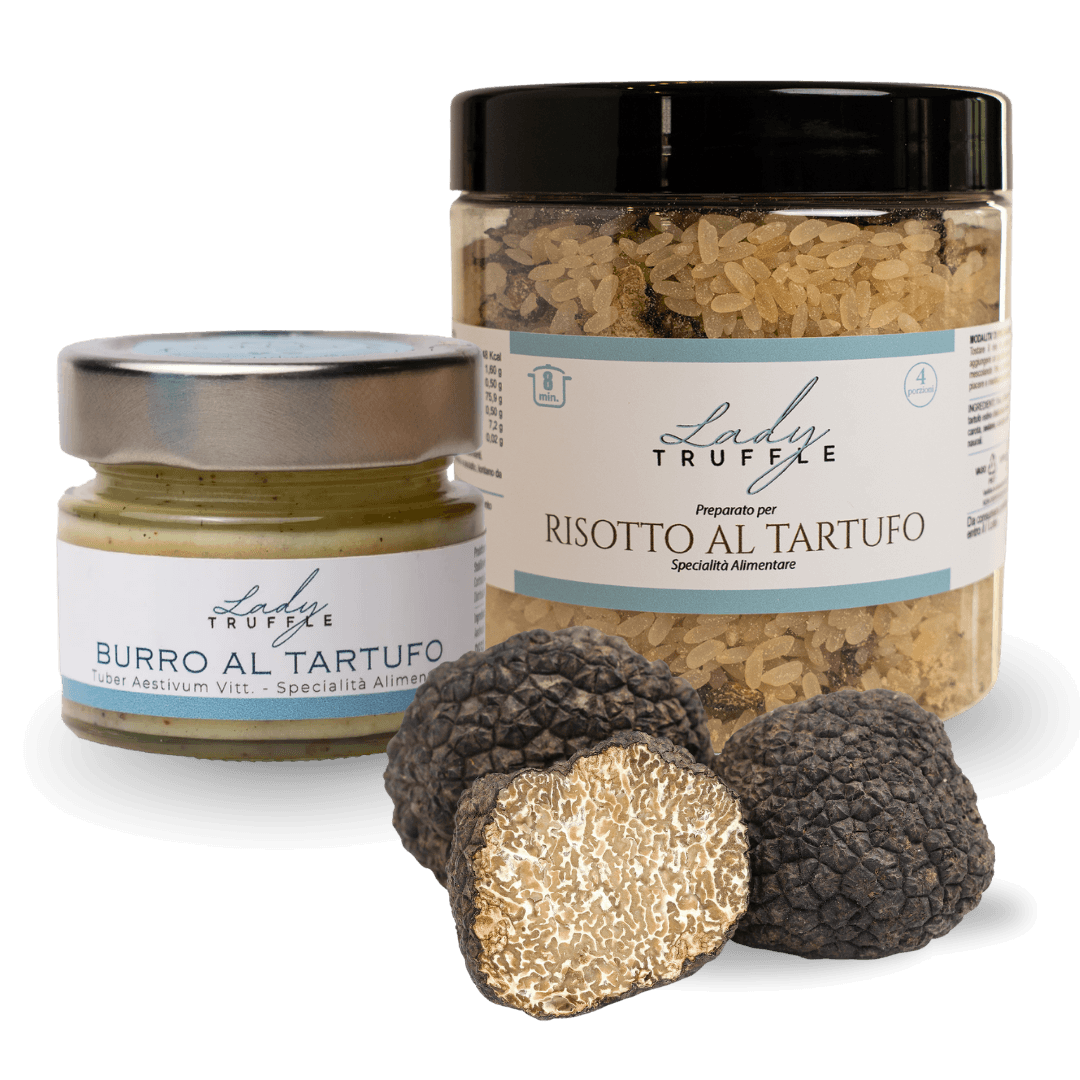 Kit Risotto al Tartufo con Tartufo Fresco e Burro al Tartufo