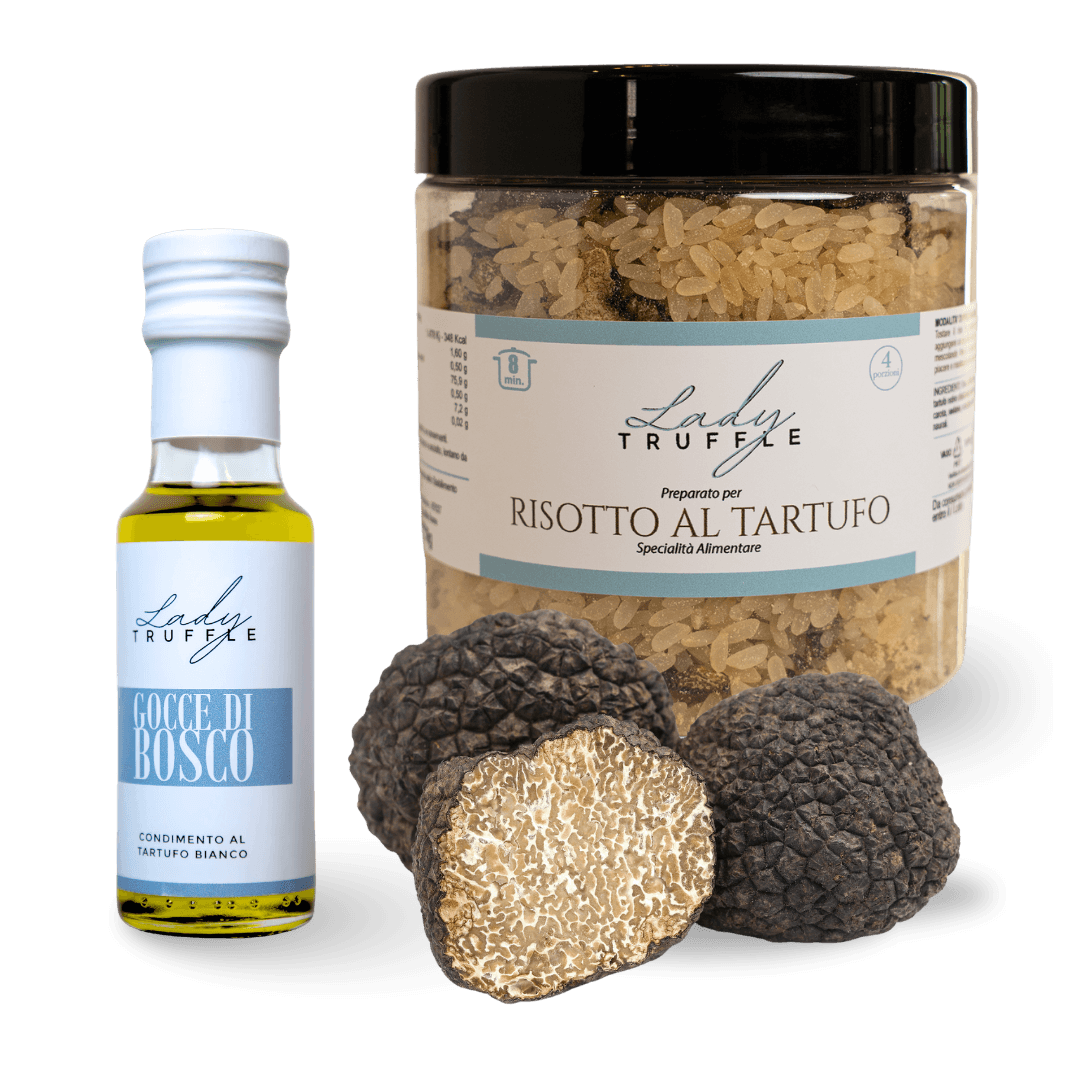 Kit Risotto al Tartufo con Tartufo Fresco e Gocce di bosco
