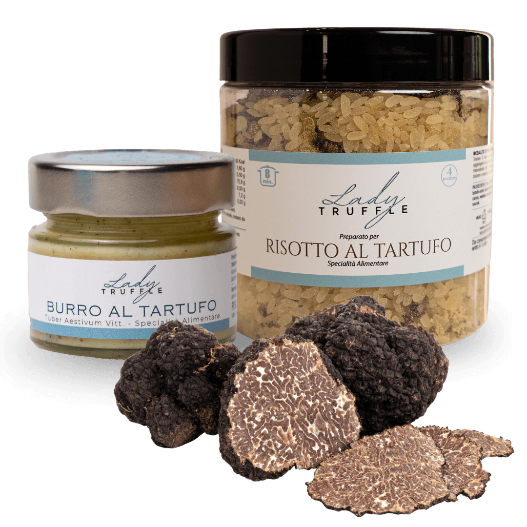Kit Risotto al Tartufo con Tartufo Fresco Uncinato e Burro al Tartufo