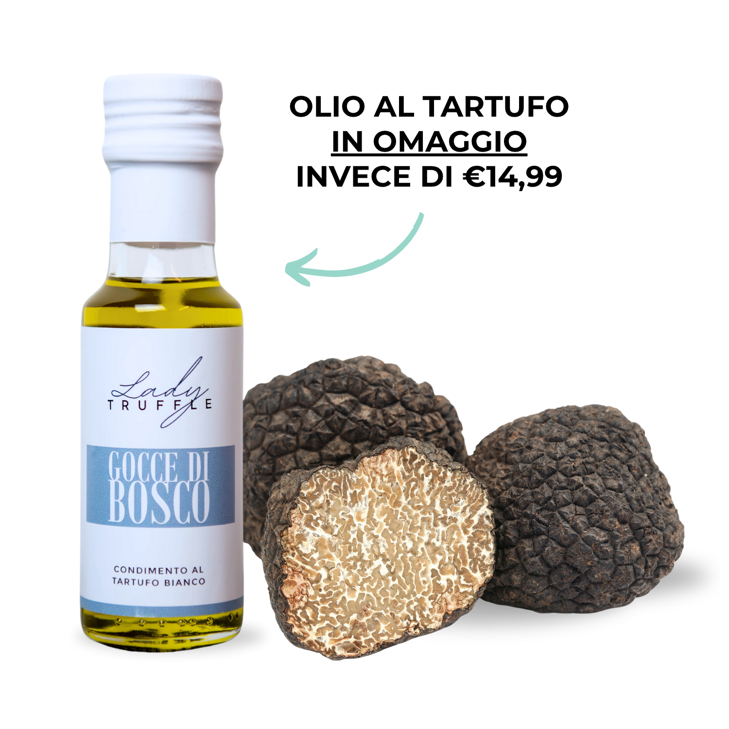 Tartufo Nero Estivo 1° Scelta + Gocce di bosco omaggio