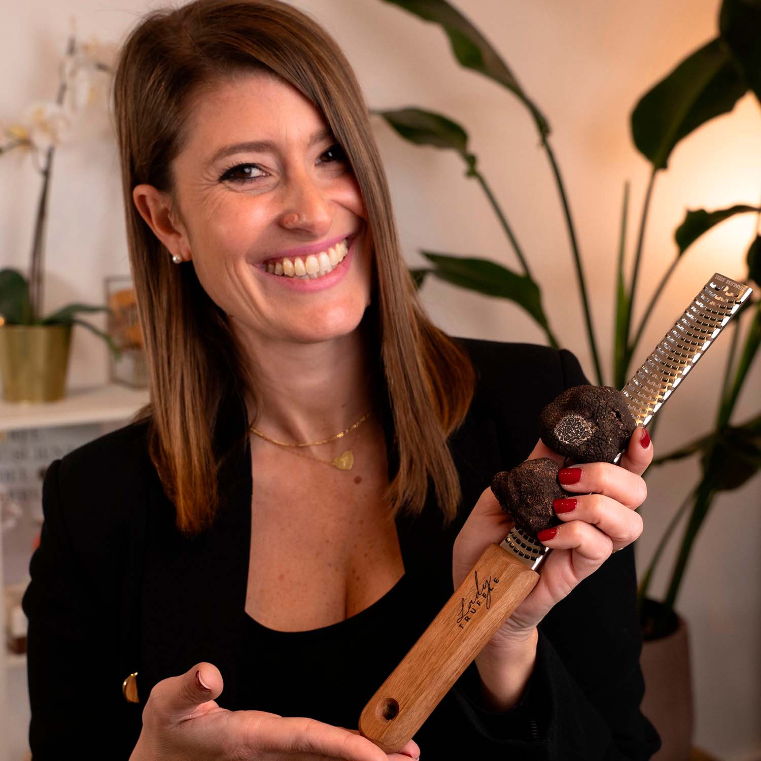 Kit Grattugia - Microplane + Tartufo Nero Pregiato